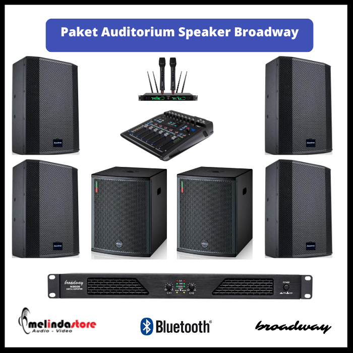 Paket live musik | auditorium | PA System | lapangan | speaker broadway - 4 Speaker